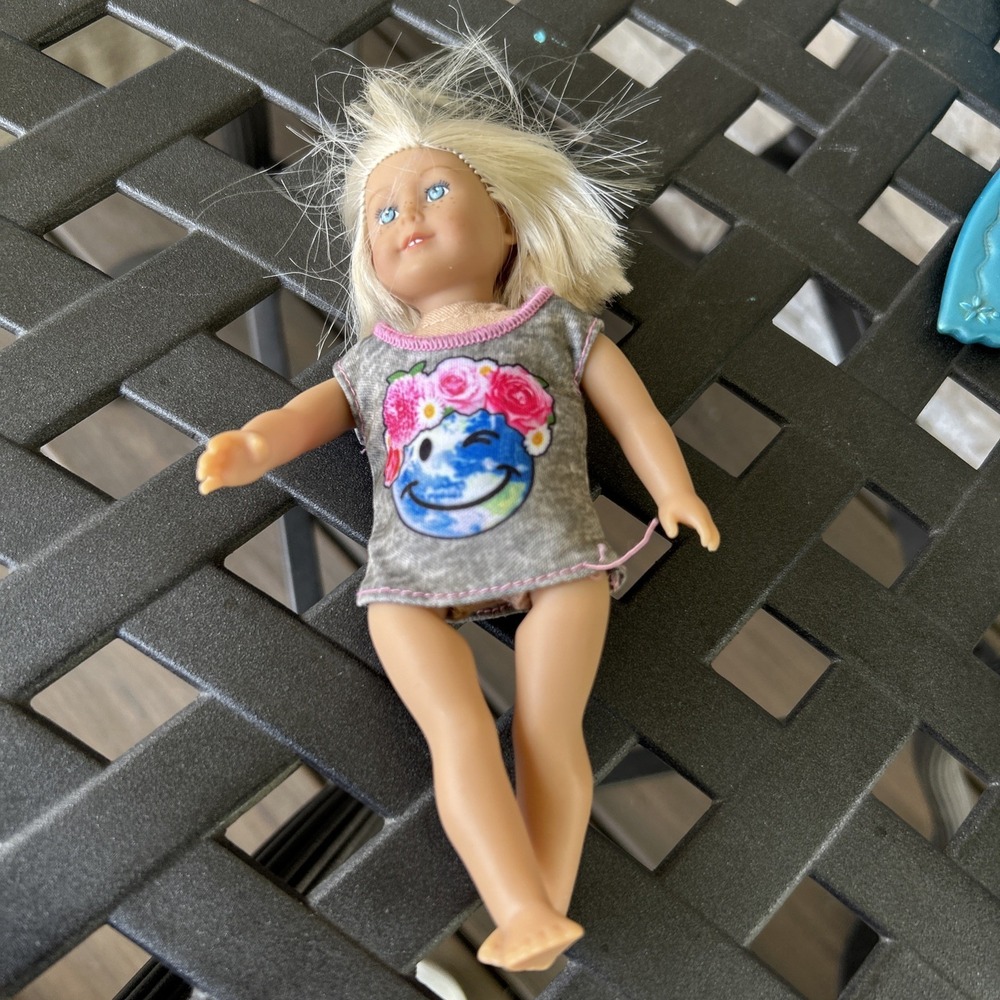 Little American Girl 6 Inch Blonde Short Hair Doll